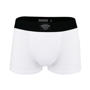customized plain color soft cotton spandex men boxers underpants