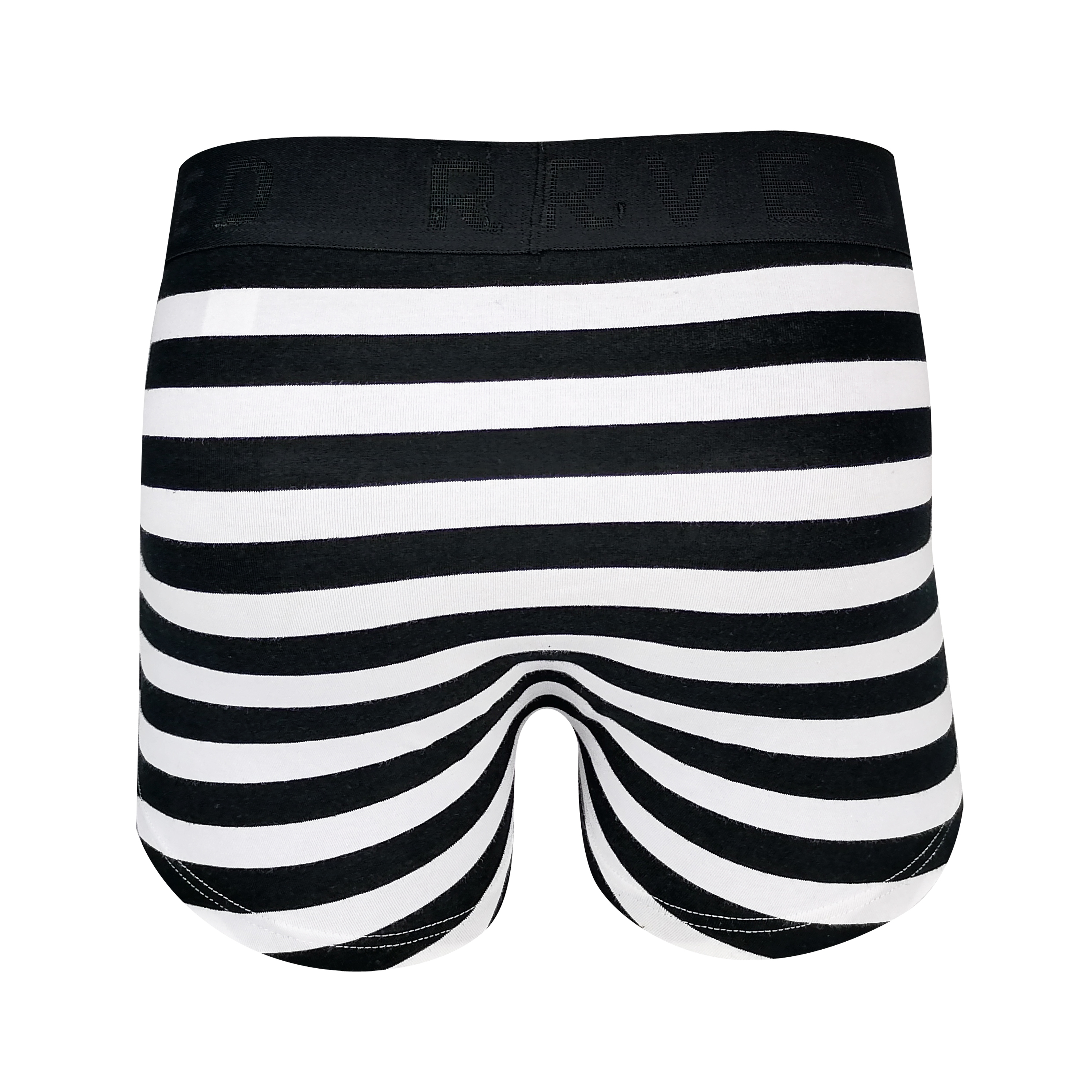 yarn dye strip print soft knitt cotton spandex men uderwear boxers shorts