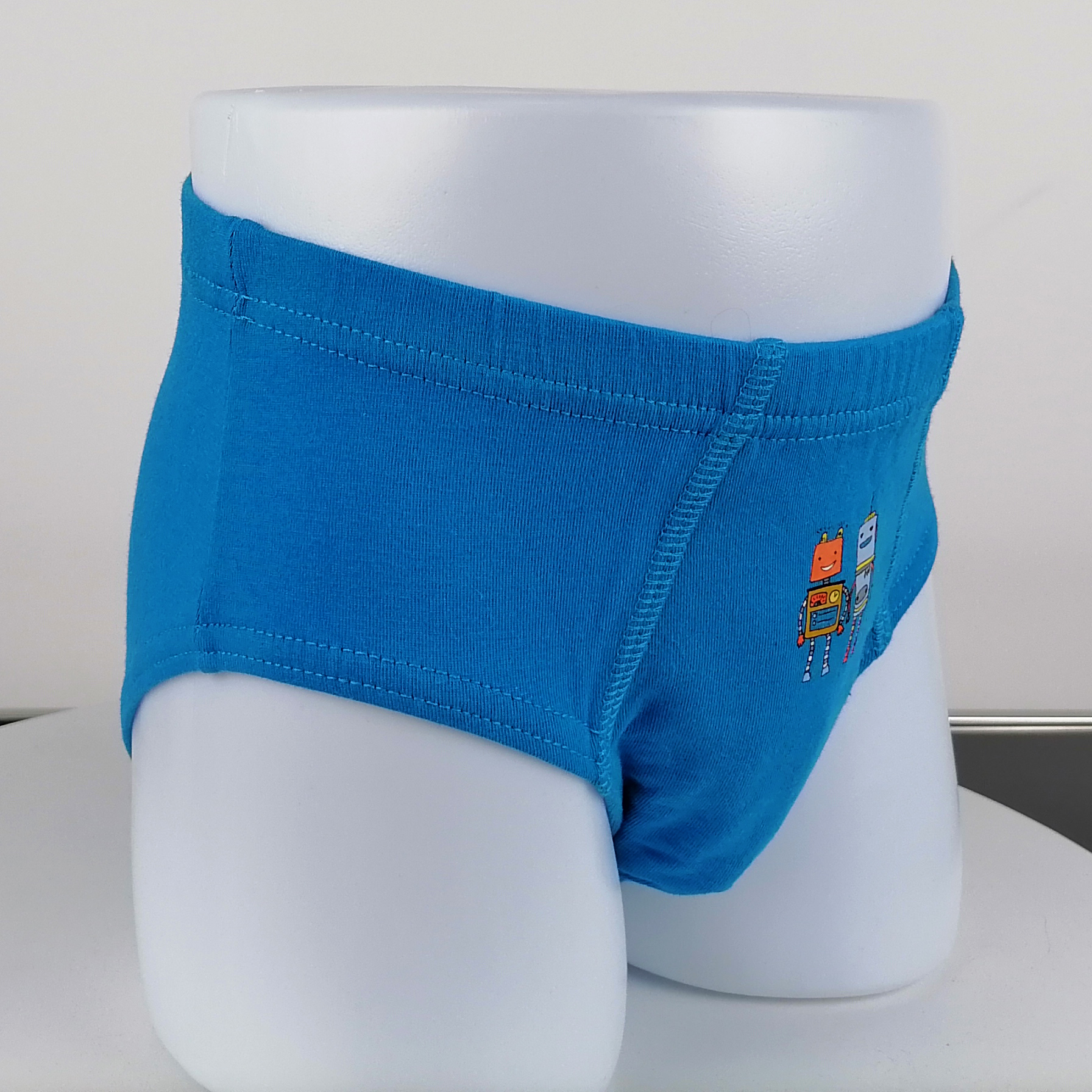 customize cartoon robert print boys briefs comfort cotton kids underwear