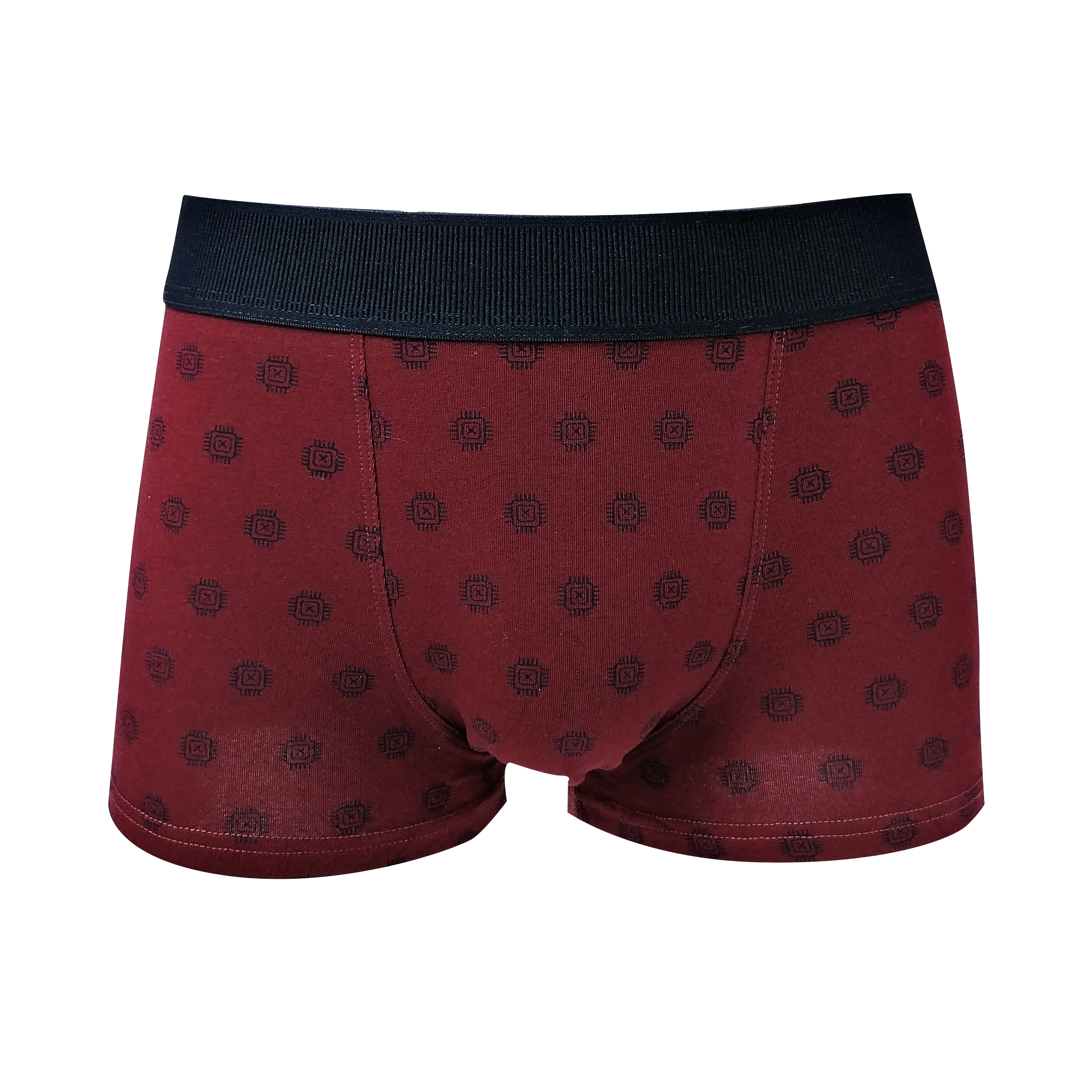 CK 2007 OEM 2 PACK cotton spandex men boxers wide waistband elastic short length