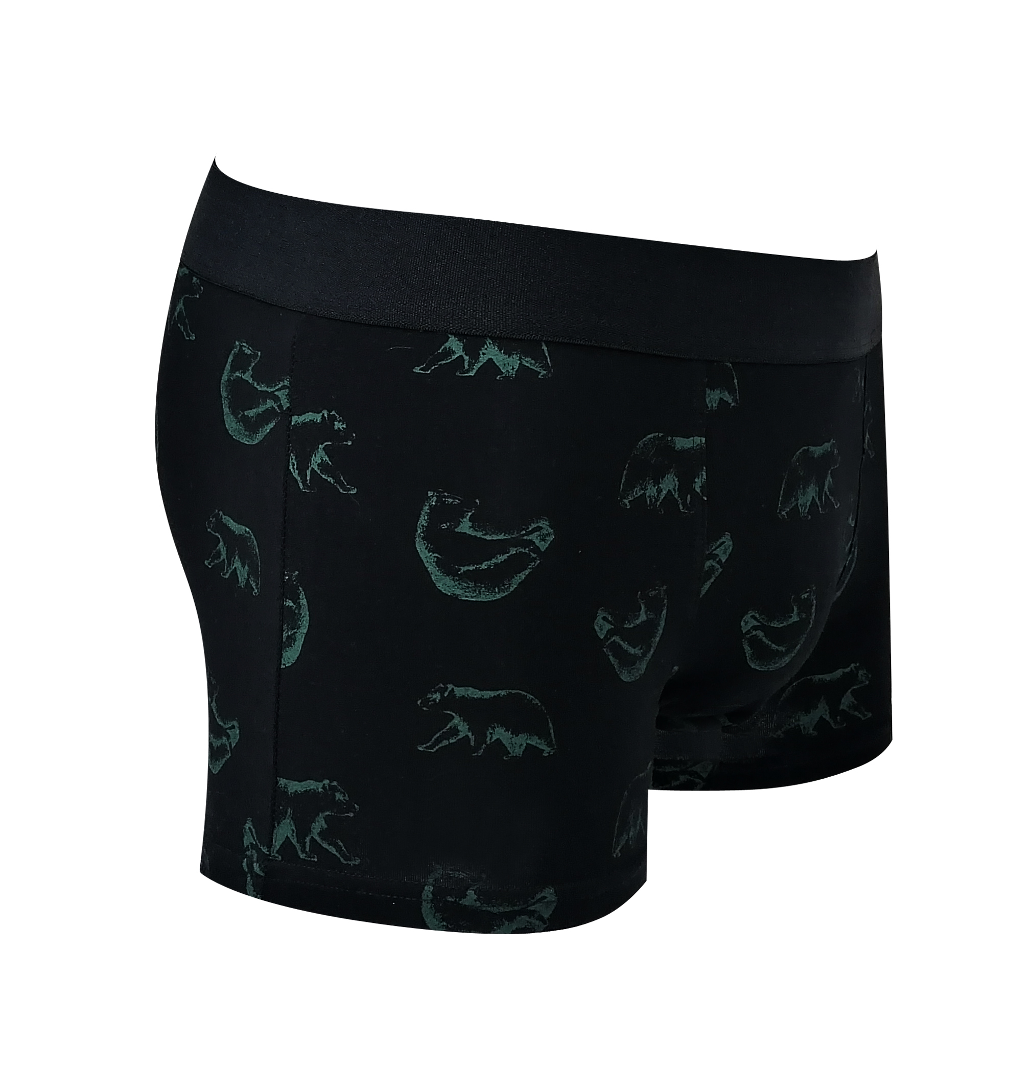 CK2002 Cotton Elastane Customize All over Print Men Boxers Shorts Underwear