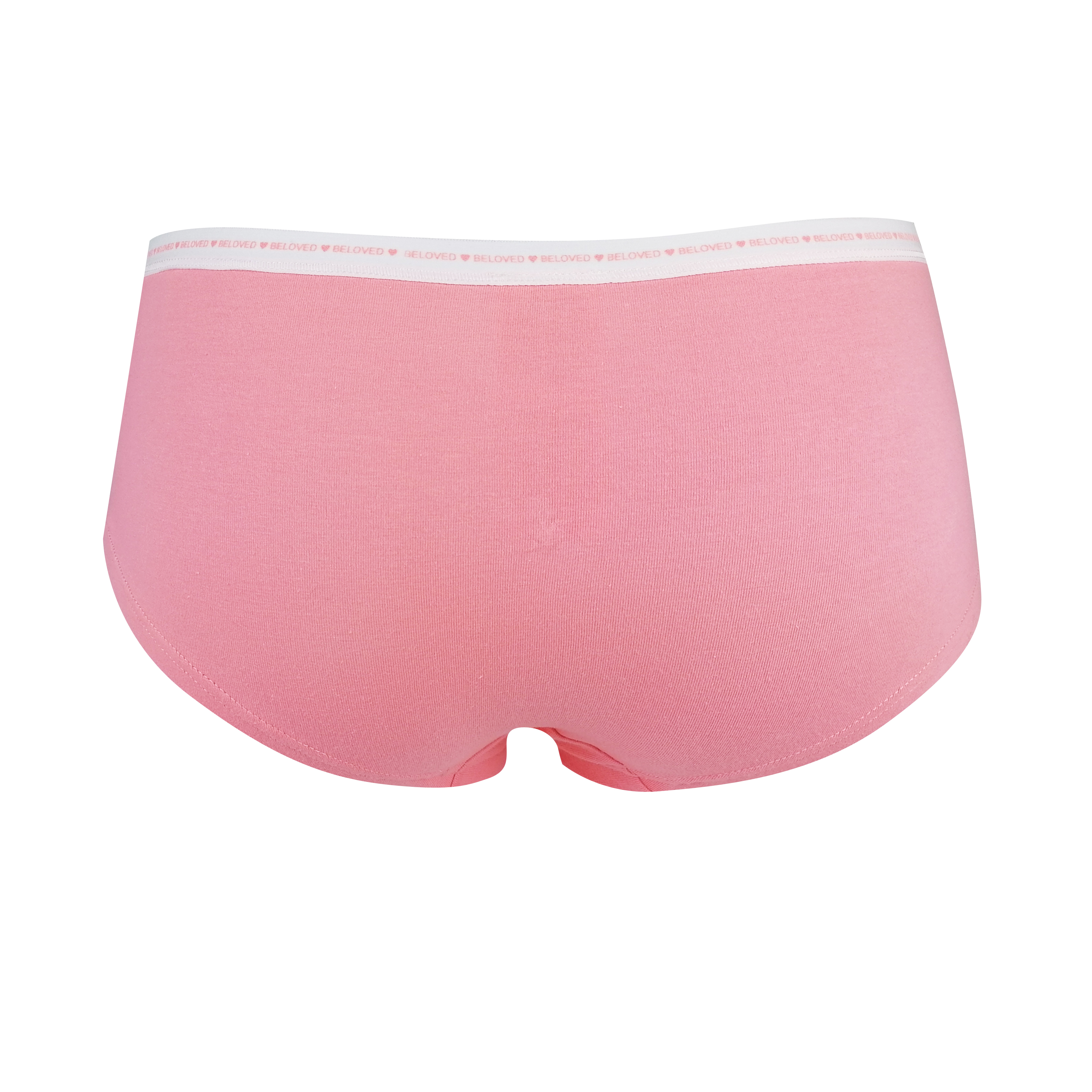 Ladies underwear customize logo cheeky hipster cotton spandex women lingerie