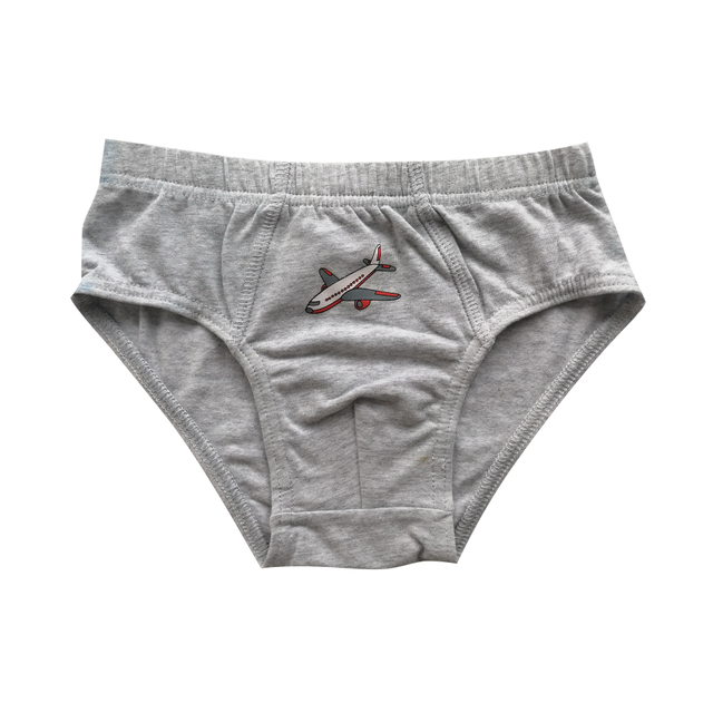 boys underwear customize cartoon print cotton elastane OEM kids briefs