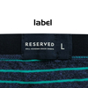 Wholesale customize private logo striped print cotton men boxers shorts