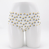 4 Packs High Quality Flower Print Comfort Cotton Fashion Girls Hipster Lingerie