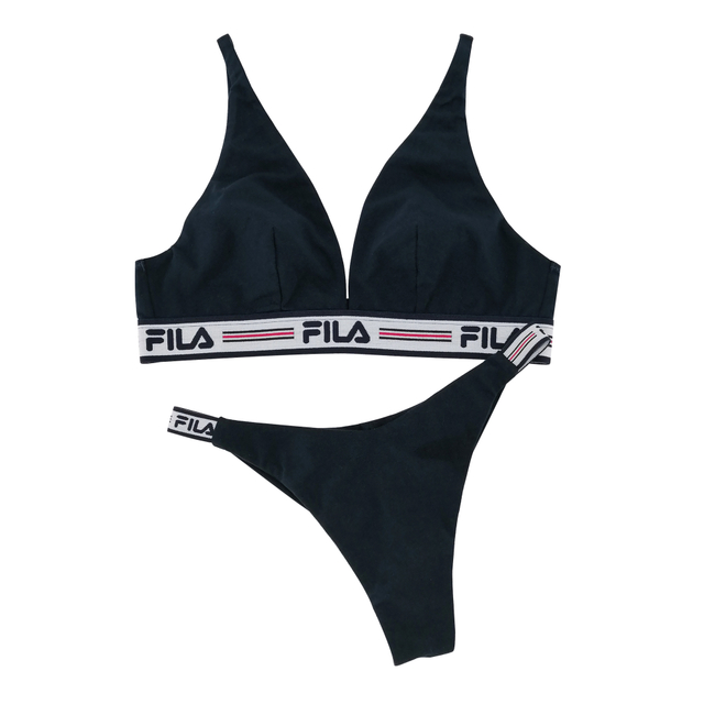 Sexy Bra Sets Cotton Spandex Customize Logo Wireless Full Cup Lingerie