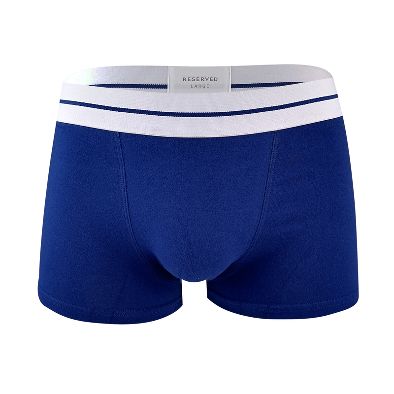 Mens Trunks Underwear Soft Breathable Cotton Jersey Trunk No Fly Pouch
