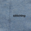 blue melange high quality cotton spandex men boxers customize logo 