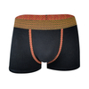 Men's stretch cotton trunk underwear customize logo fashion waistband
