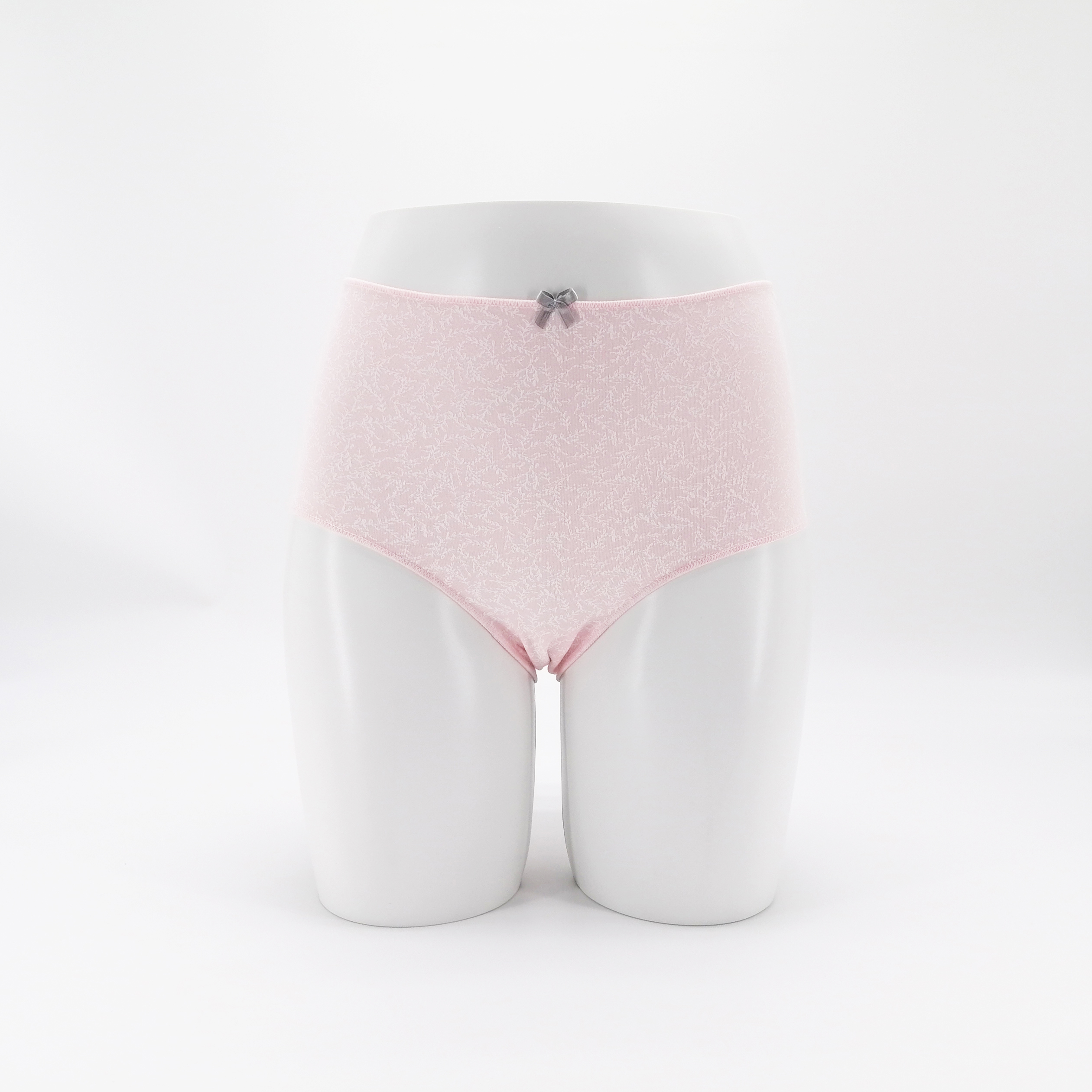 OEM ODM Floral Pattern Customize Print Comfort Cotton Women Briefs High Waist