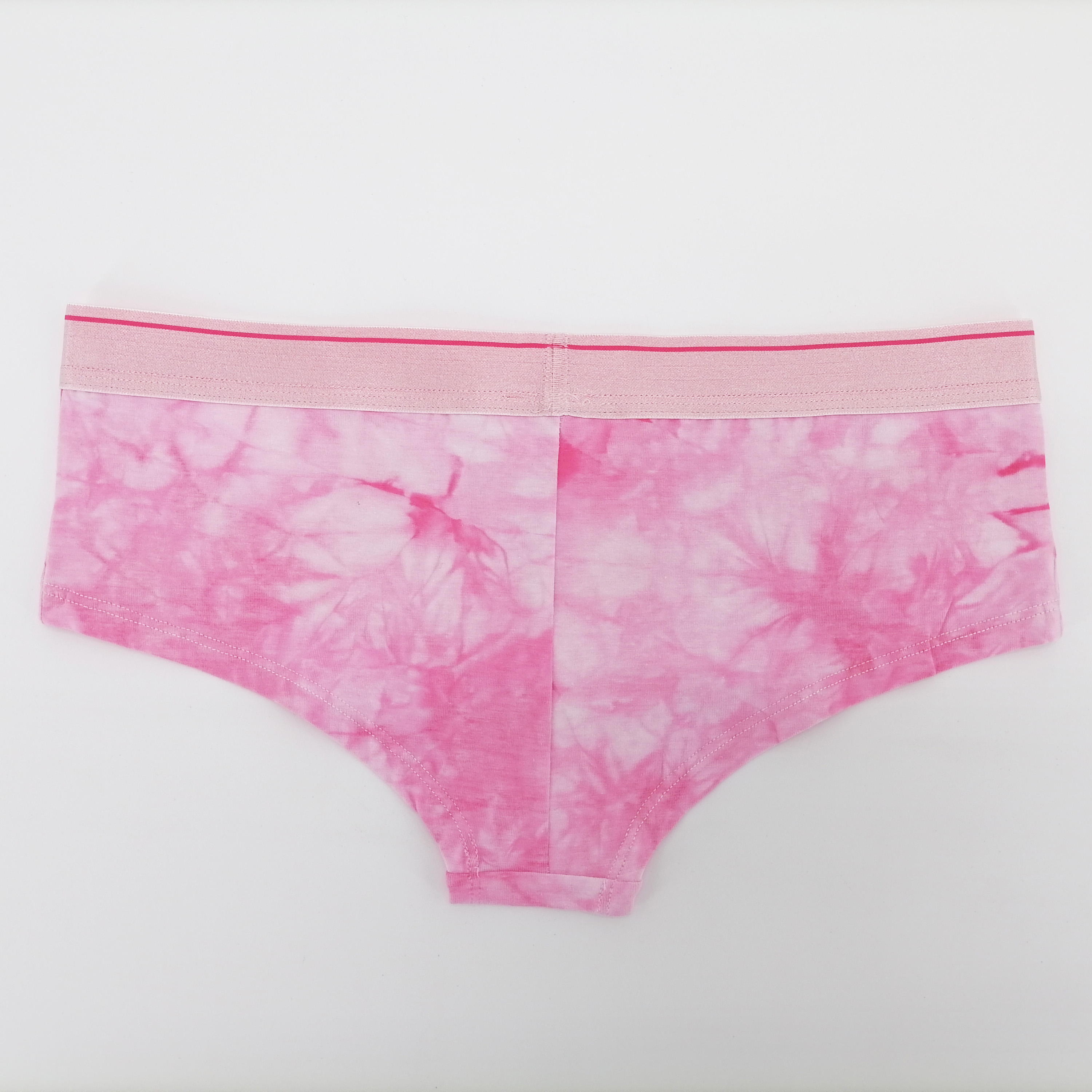 Women Cheeky Underpants Cotton Spandex Tie-dye Print Ladies Lingerie