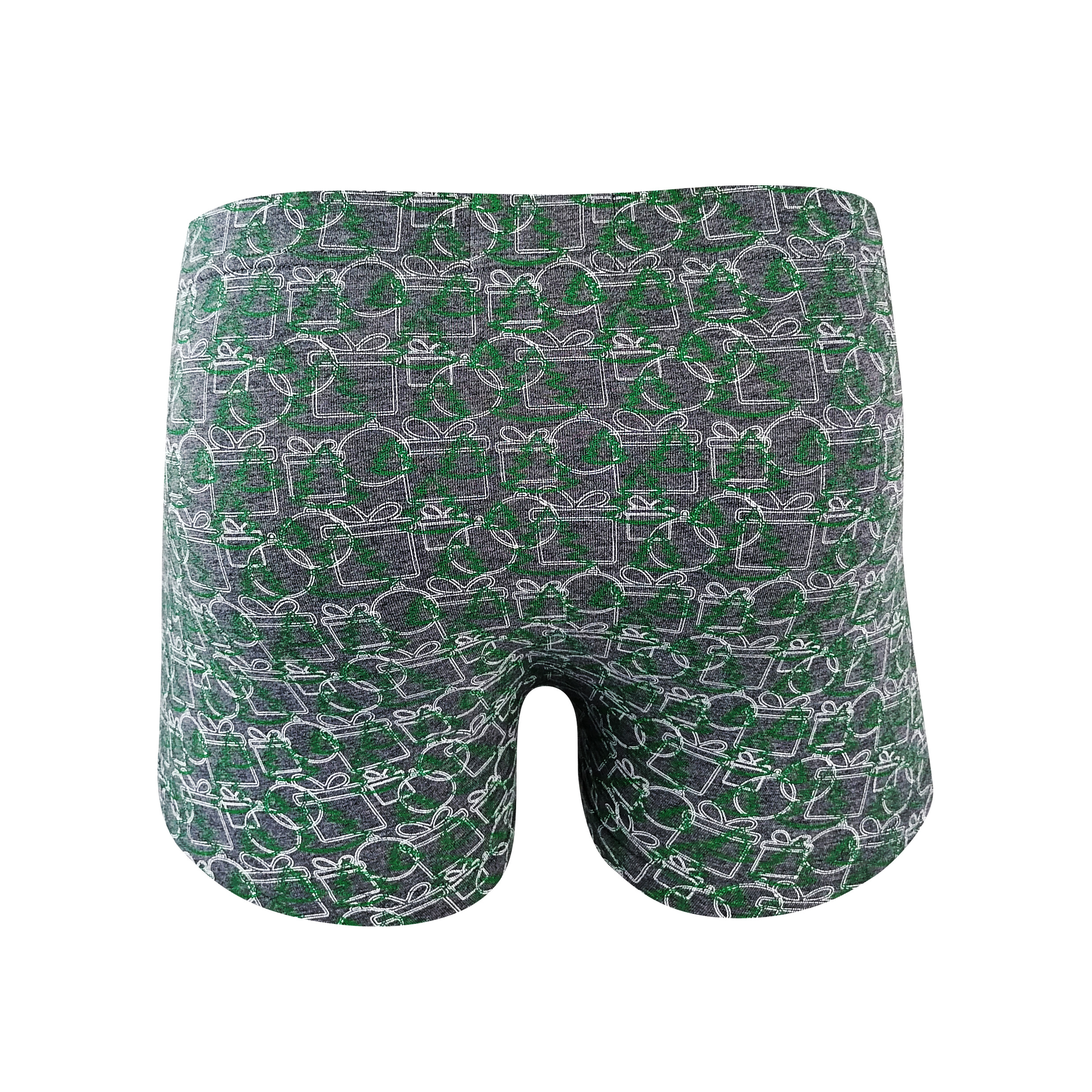 Customize Logo All over Print Covered Elastic Waistband Cotton Men Underwear