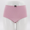 High Waist Women Panties Floral Pattern Print Cotton Lingerie
