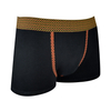 Men's stretch cotton trunk underwear customize logo fashion waistband