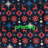 customize all over print Christmas style soft cotton spandex men underwear boxers