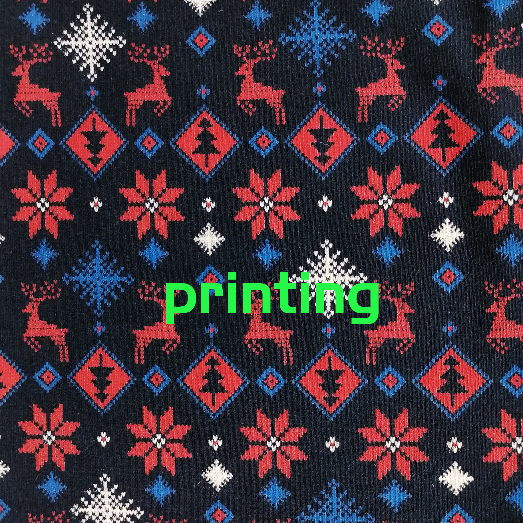 customize all over print Christmas style soft cotton spandex men underwear boxers