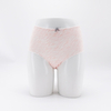 3 Packs Flower Pattern High Waist Cotton Women Lingerie Underwear
