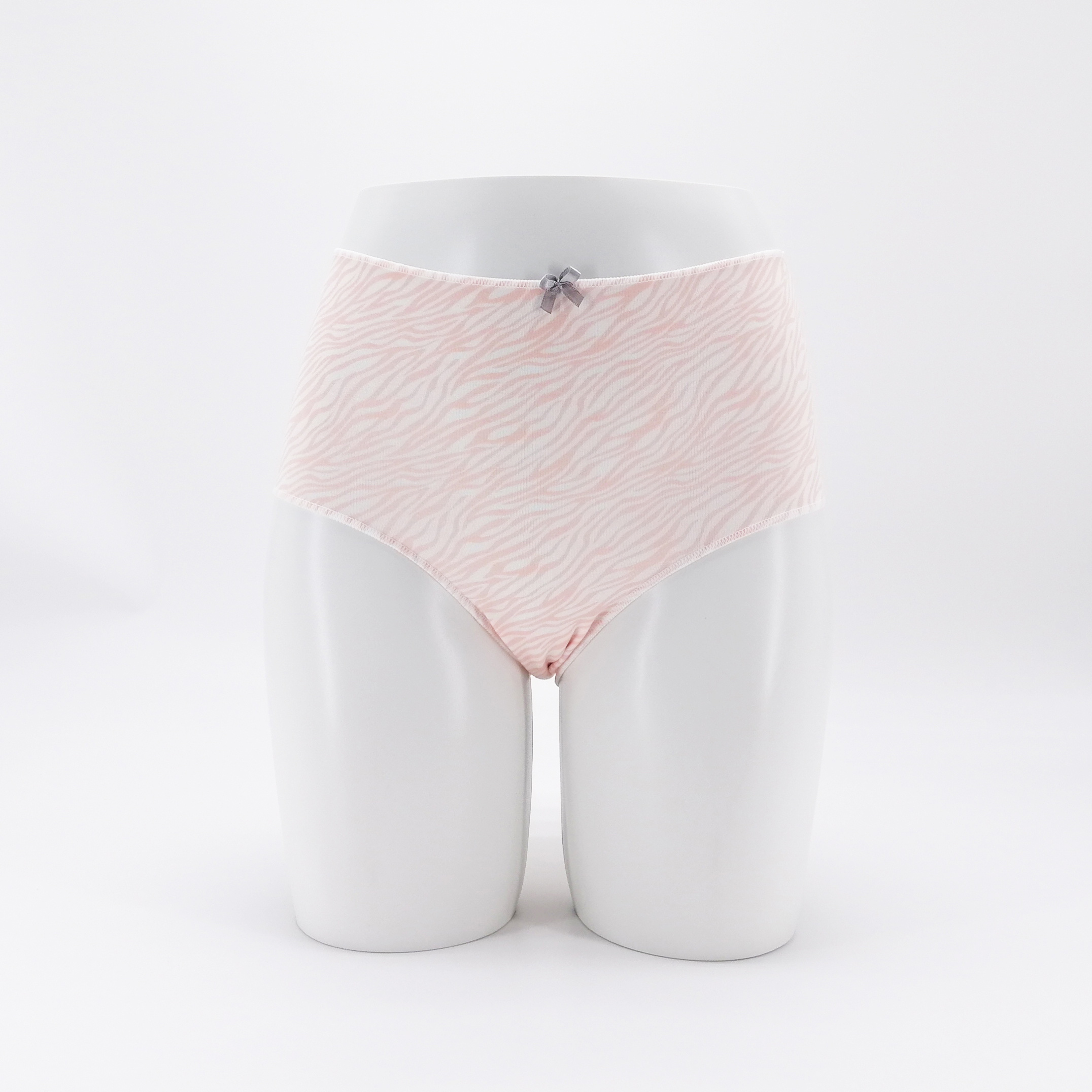 3 Packs Flower Pattern High Waist Cotton Women Lingerie Underwear