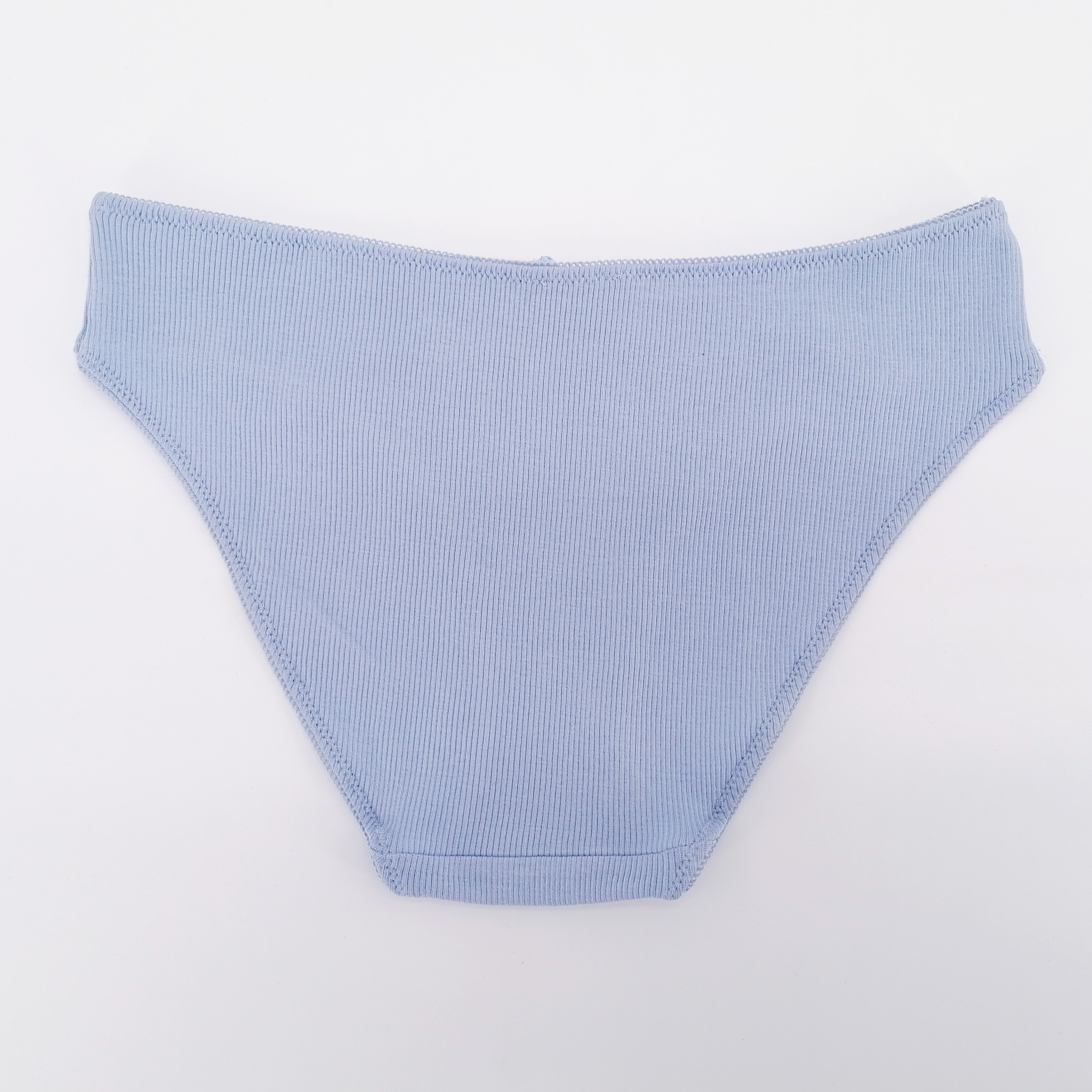 Rib Cotton Elastane Ladies Bikini Women Underwear