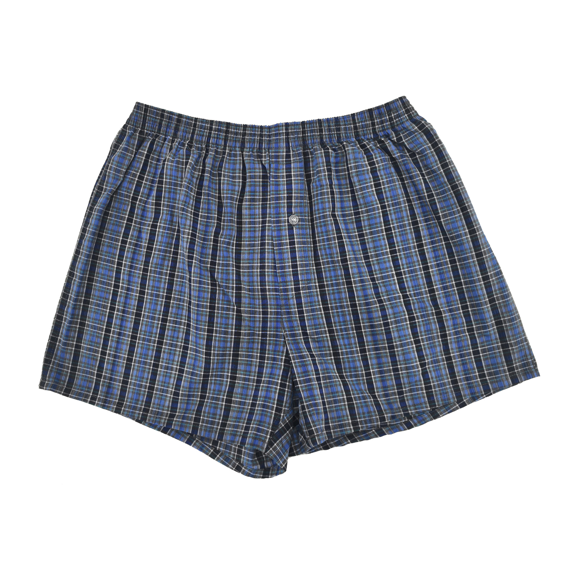 OEM Woven men underwear loose-fitting design cotton boxer shorts