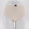 High Waist Women Panties Floral Pattern Print Cotton Lingerie