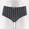 High Waist Women Panties Flower Pattern Print Cotton Lingerie