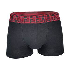 fashion jacquard logo waistband high quality cotton spandex men underwear boxers briefs 