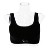 Customize Logo Plain Color Jacquard Logo Women Bra Sets Cotton 