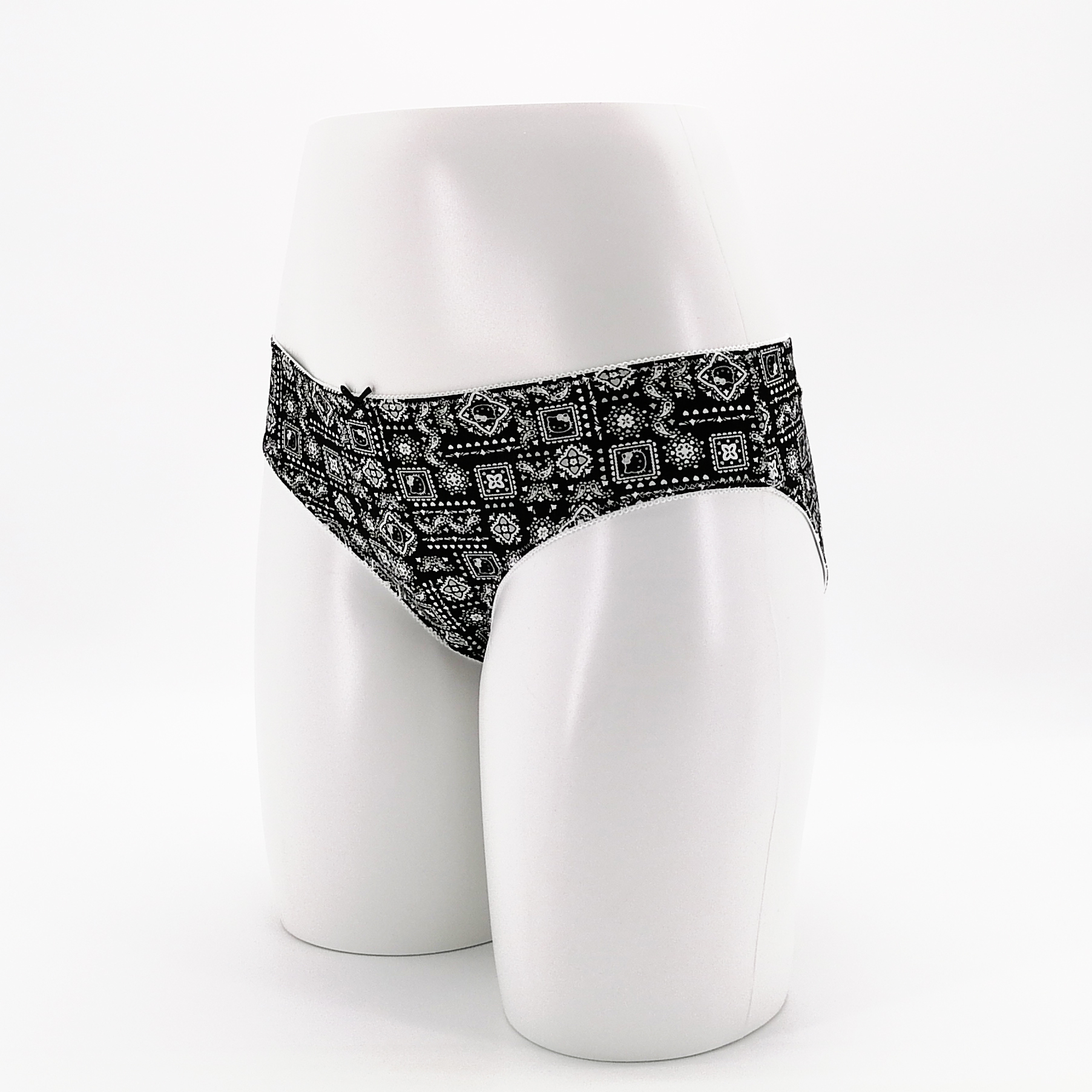 All over Print Cotton Elastane Ladies Bikini Underwear