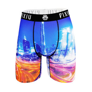 mens boxer briefs polyester stretch underwear for men OEM