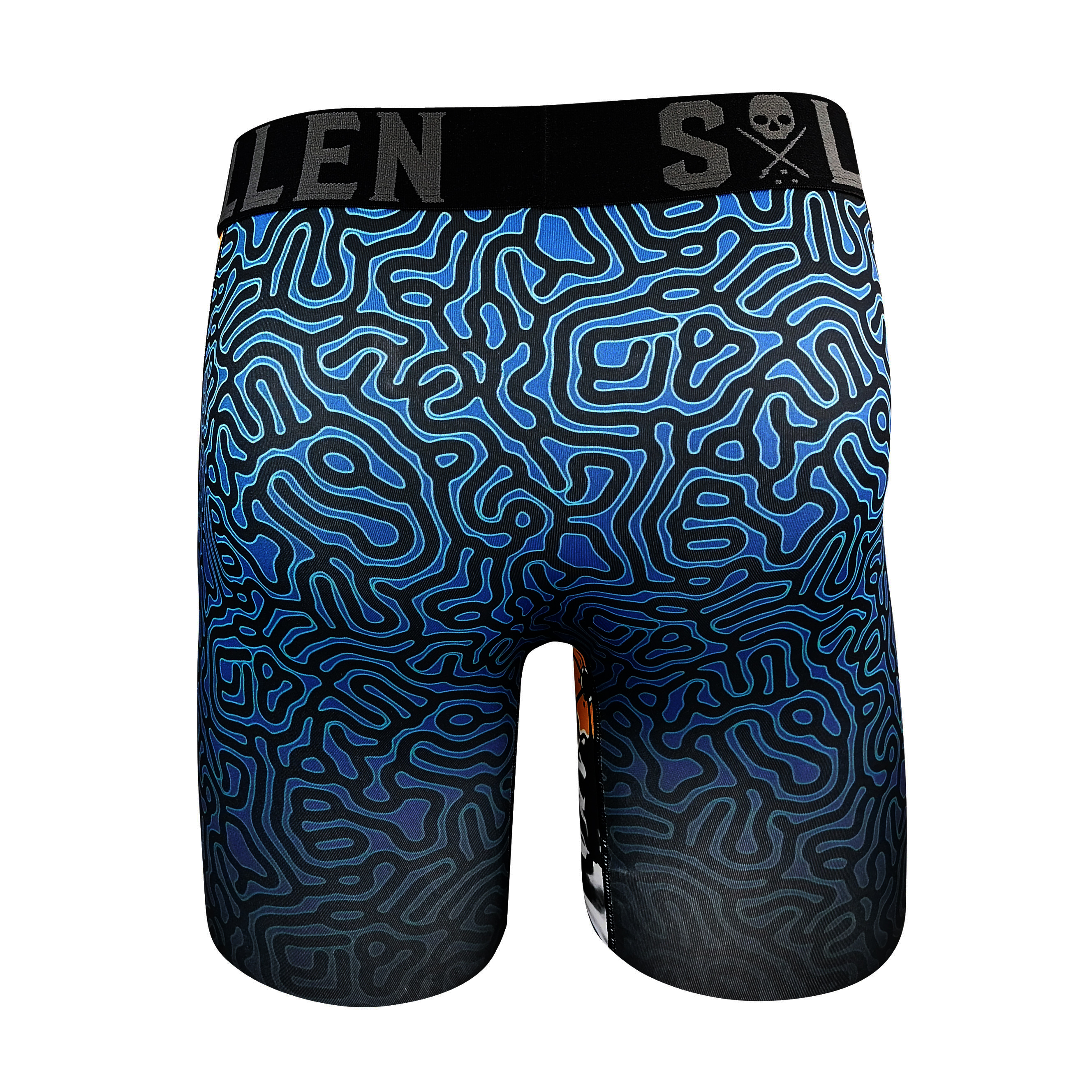 customize private logo print qiuck dry polyester men trunk uderwear