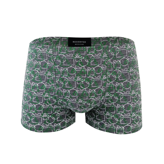 Customize Logo All over Print Covered Elastic Waistband Cotton Men Underwear