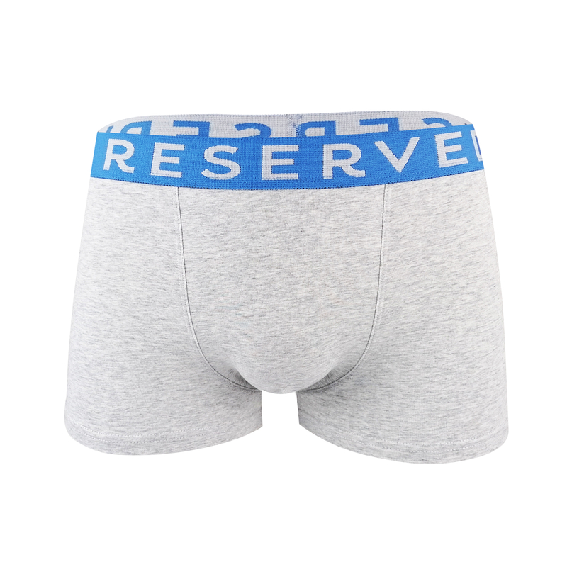 OEM ODM Men's Underwear Boxer Briefs Grey Melange Customize Color