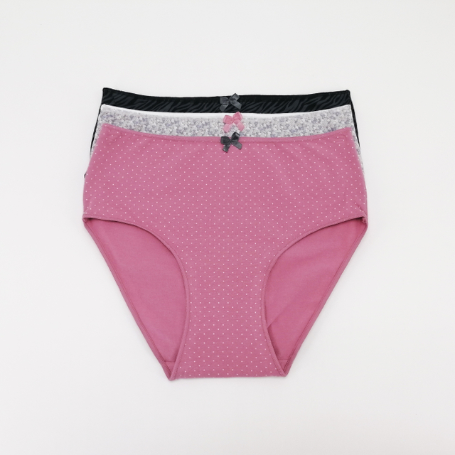 Low Price Flower Print Large Size Women's Customize Sexy for Ladies Panties