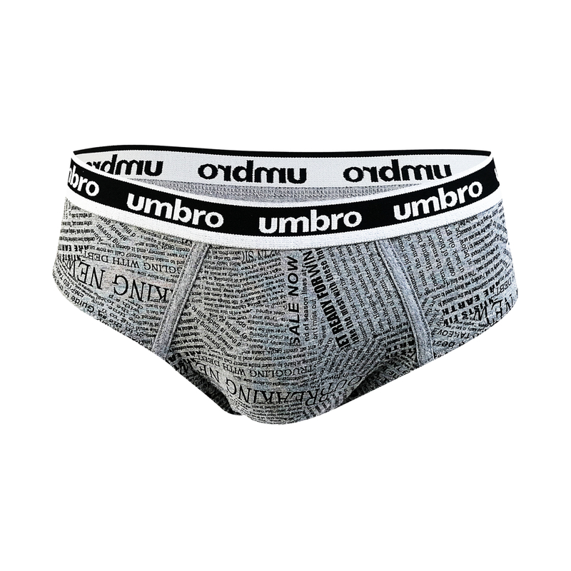 men briefs all over print comfort cotton spandex customize logo