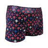customize all over print Christmas style soft cotton spandex men underwear boxers