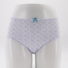 Flower Pattern Low Price Full Print Cotton Women's Underwear CheekY OEM