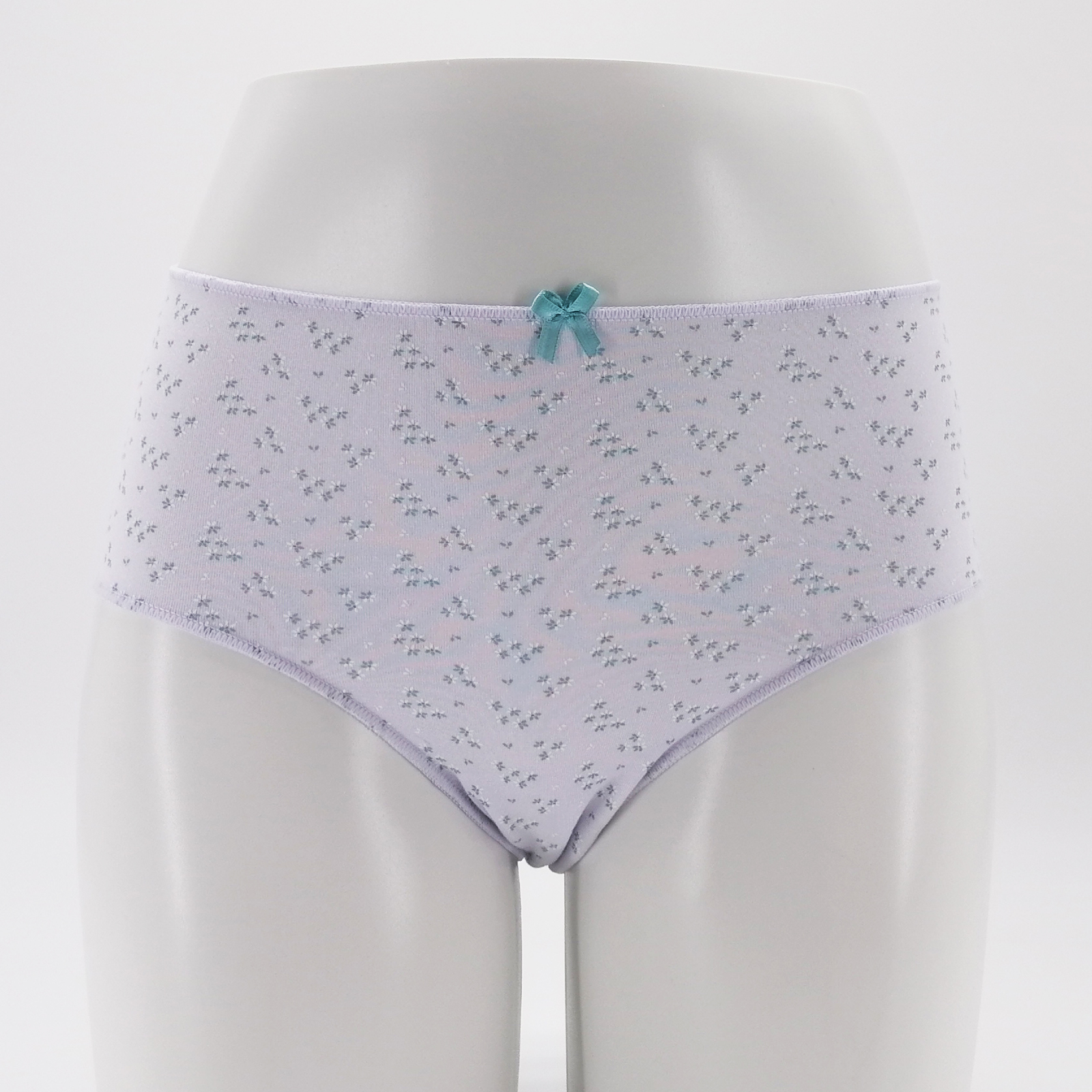 Flower Pattern Low Price Full Print Cotton Women's Underwear CheekY OEM