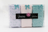 High Waist Women Underwear Flower Pattern Cotton Lingerie Personal Customize