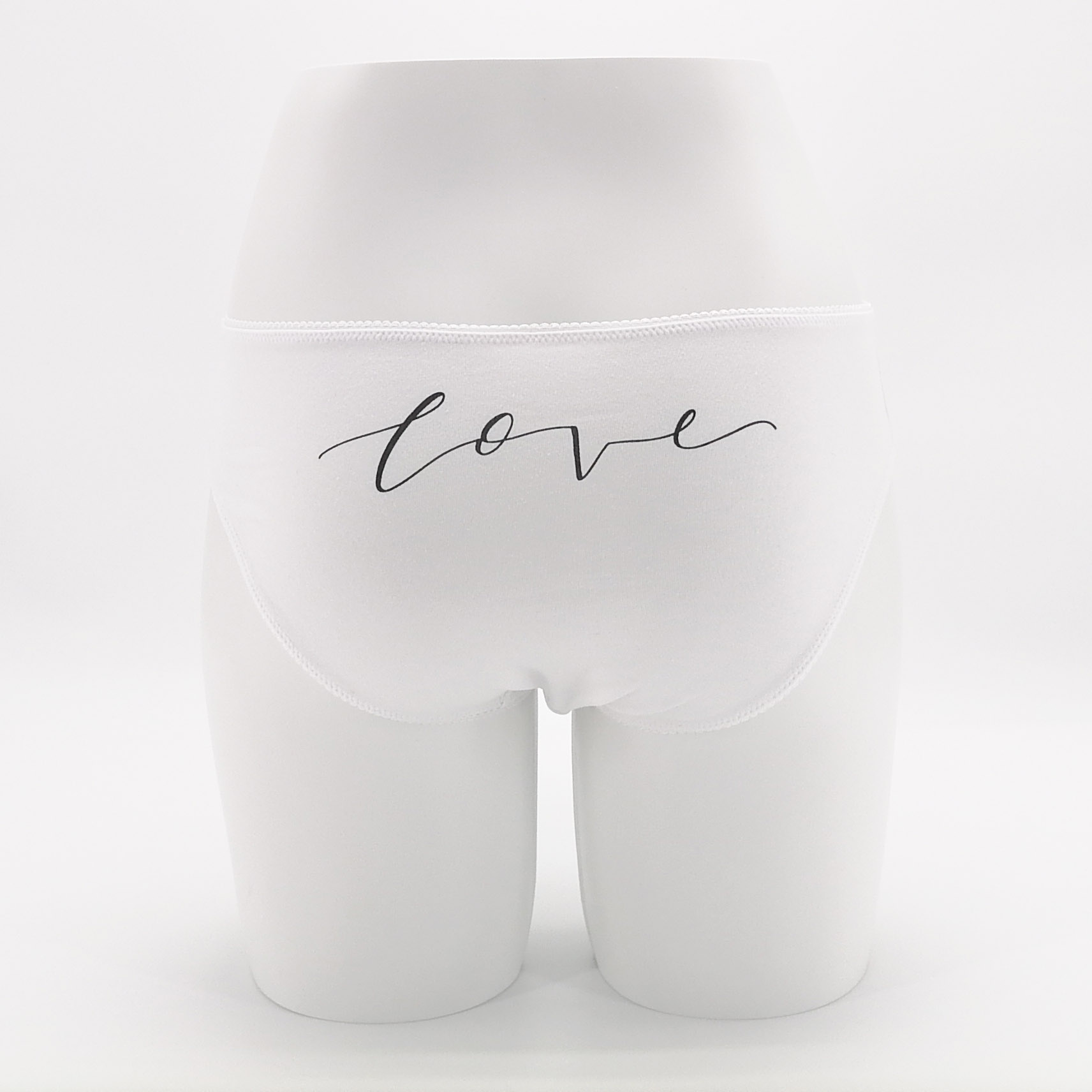 Plain Color Cotton Spandex Ladies Underwear