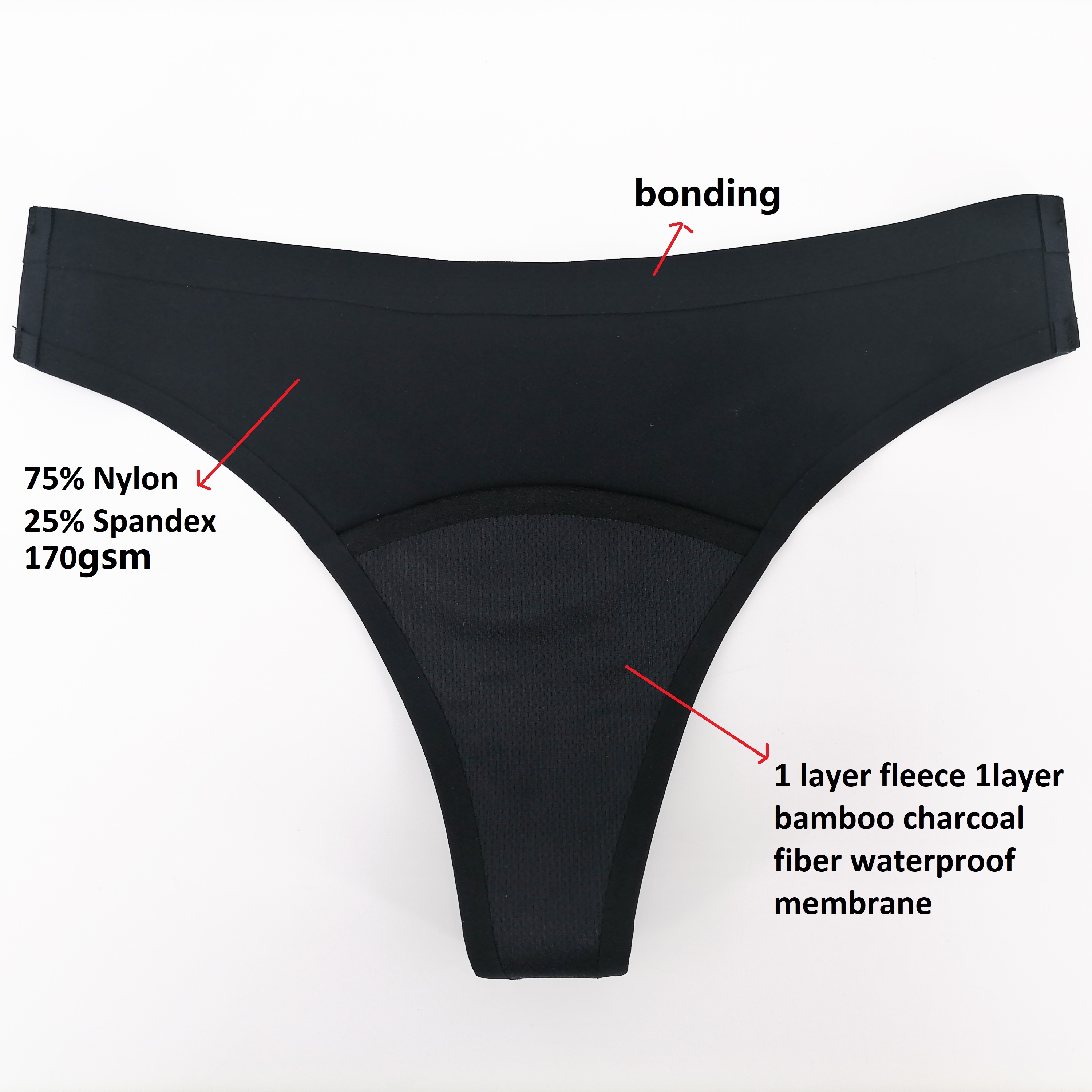 Period Panties Underwear Menstual nylon Underwear Seamless for Girls Bikini