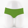 Customize Lace Waistband Elastic Plain Cotton Women Cheeky Underwear