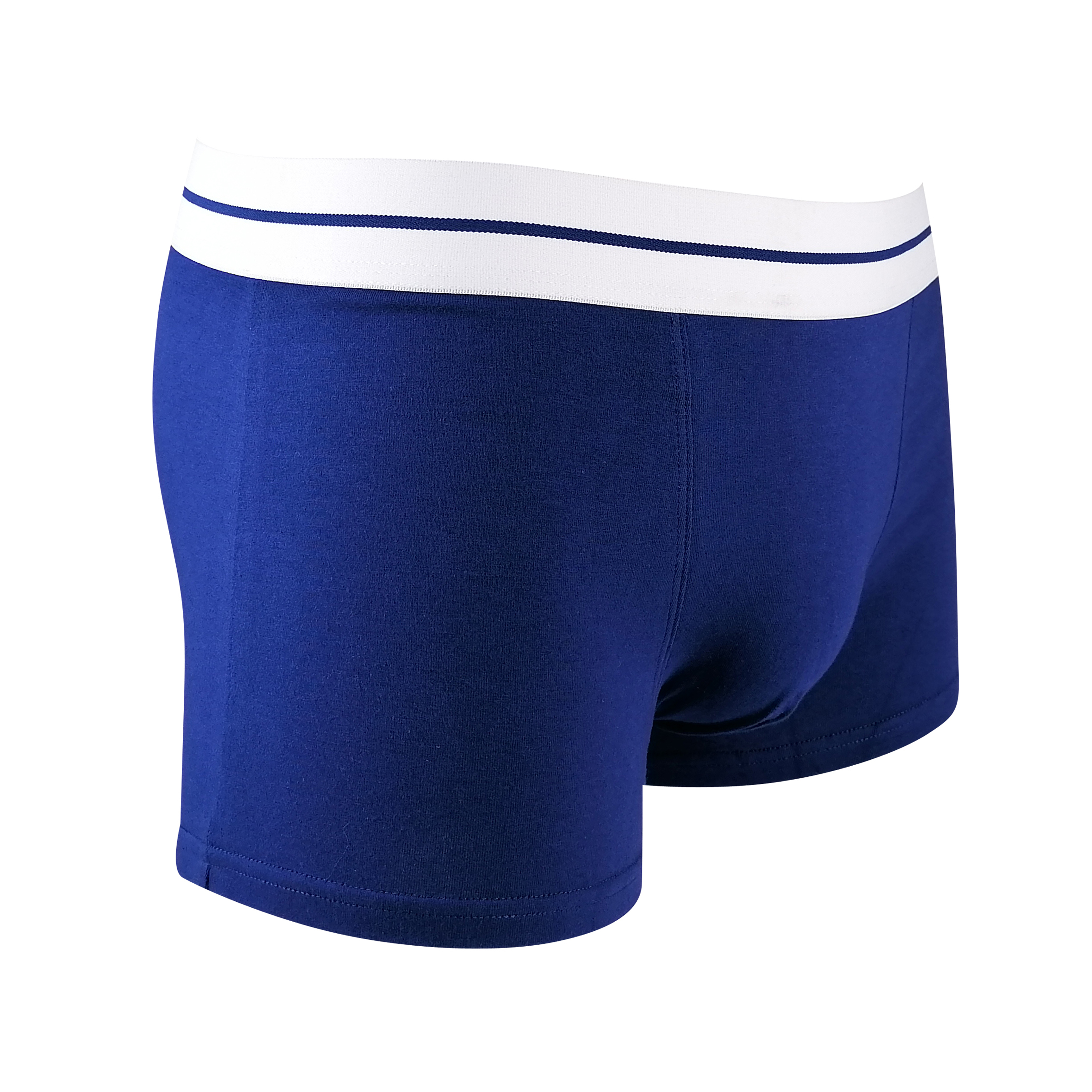 Mens Trunks Underwear Soft Breathable Cotton Jersey Trunk No Fly Pouch