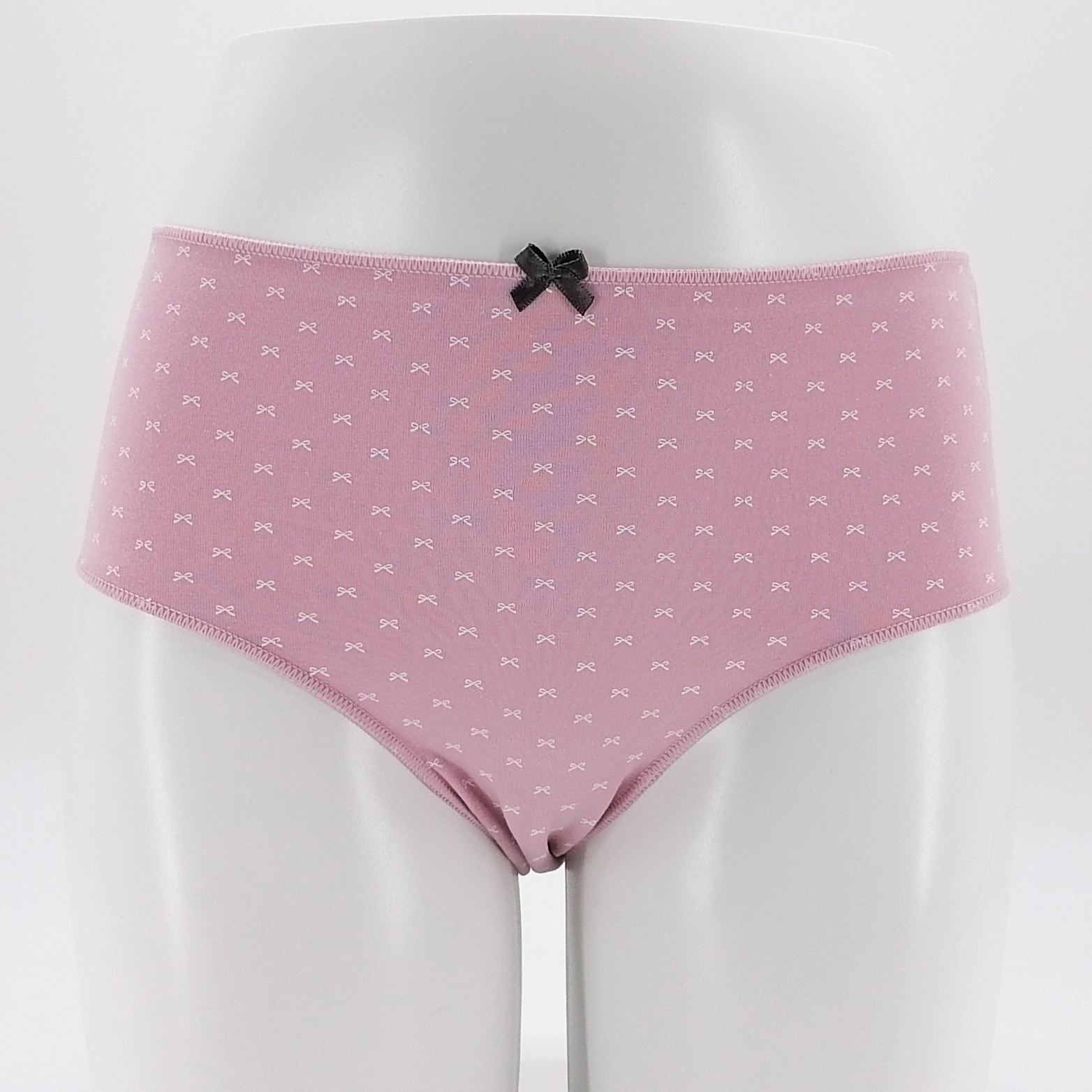 High Waist Women Panties Flower Pattern Print Cotton Lingerie