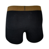 Men's stretch cotton trunk underwear customize logo fashion waistband