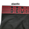 fashion jacquard logo waistband high quality cotton spandex men underwear boxers briefs 