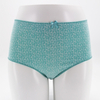 High Waist Women Underwear Flower Pattern Cotton Lingerie Personal Customize