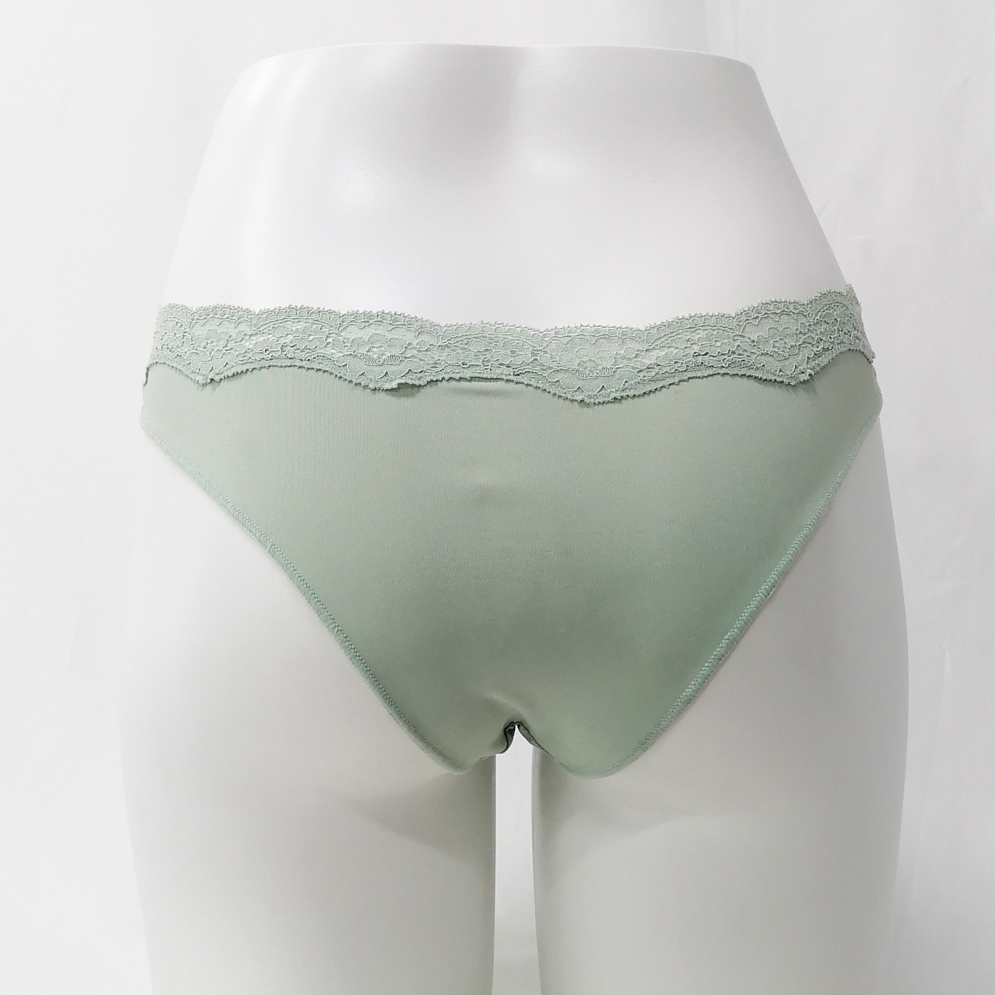 Customize Nylon Elastane Silk Fabric Women Panties Lace Design