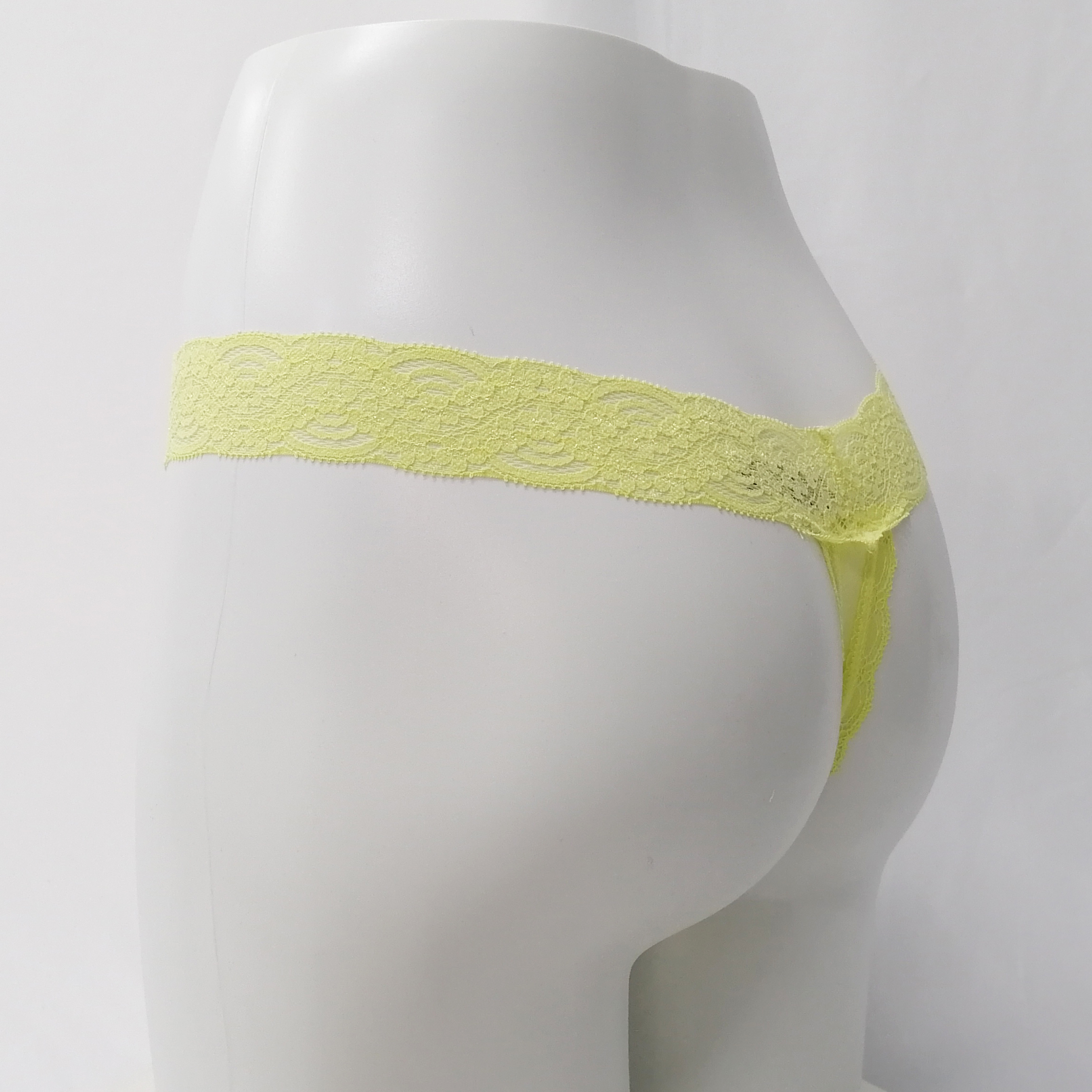 Lace Elastic Waistband Sexy Ladies Thongs Brazilian Underwear 