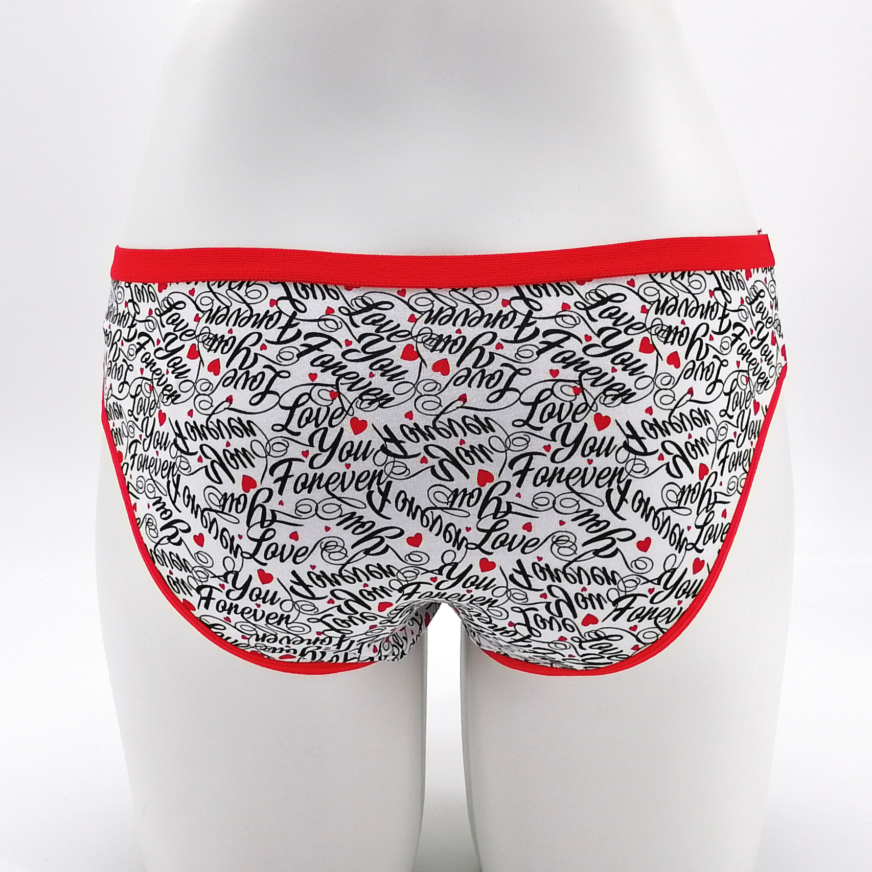 OEM ODM Valentine's Day Style Customize Personal Logo Women panties